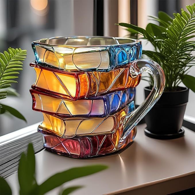 Mug livre en céramique peint à la main OmniLiving™