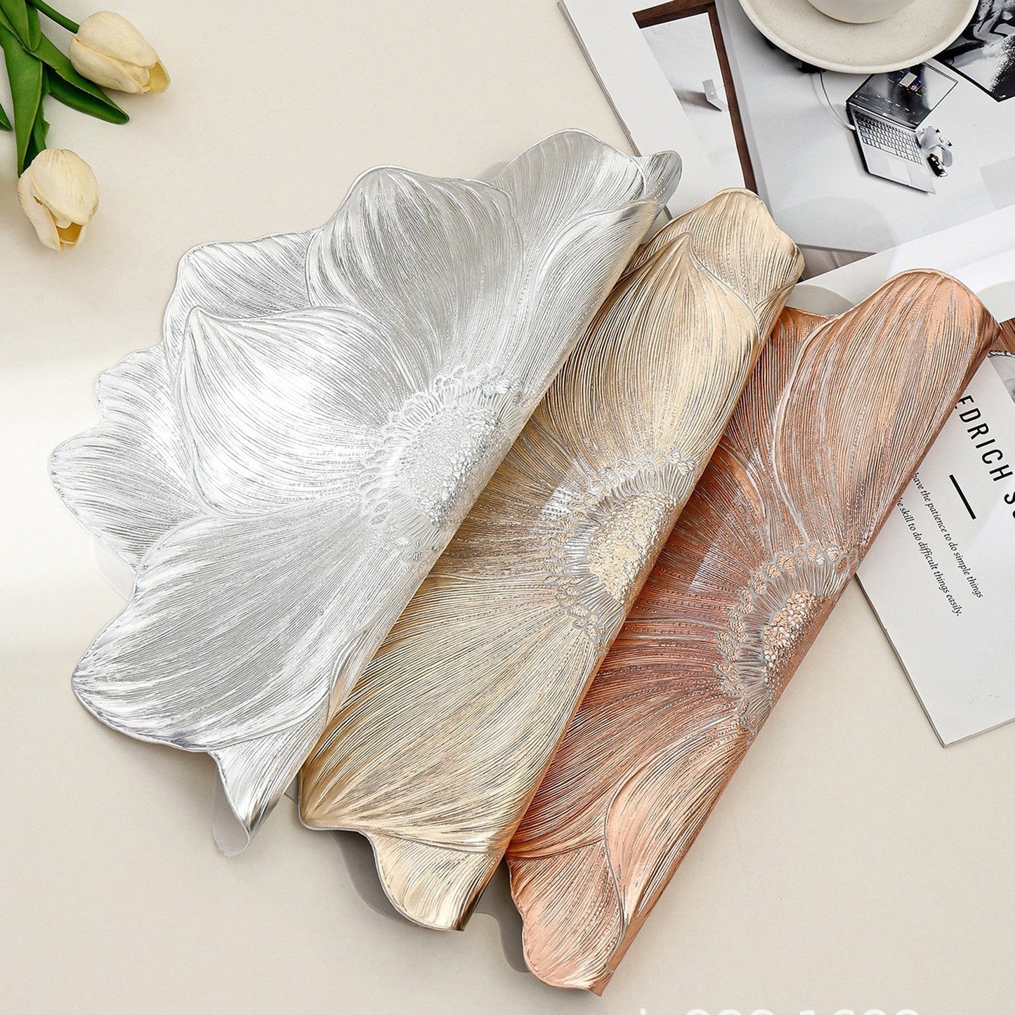 Sets de Table Floraux – Anti-taches & Imperméables-Lot de 2