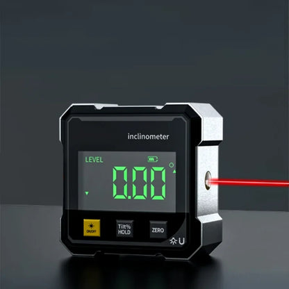 Inclinomètre Laser Magnétique Digital Vexton™ Pro – Rapporteur d'Angle Double Face de Précision