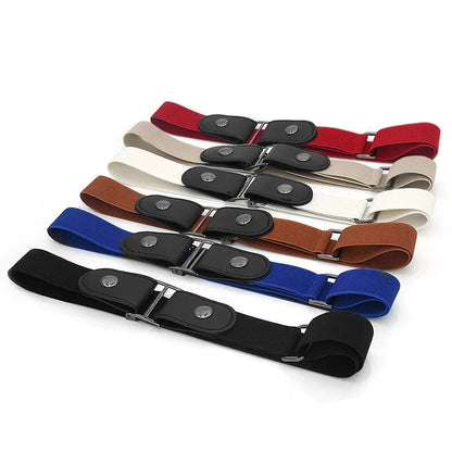 [ACHETEZ 1, OBTENEZ-EN 1 GRATUIT] Ceinture élastique invisible sans boucle GlideFlex™ | Ceinture confortable sans boucle