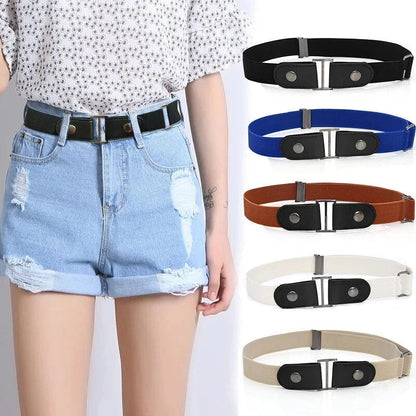 [ACHETEZ 1, OBTENEZ-EN 1 GRATUIT] Ceinture élastique invisible sans boucle GlideFlex™ | Ceinture confortable sans boucle