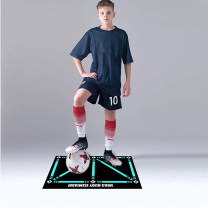 Tapis d'entraînement de football antidérapant NovaPulse™ (tapis d'agilité silencieux)