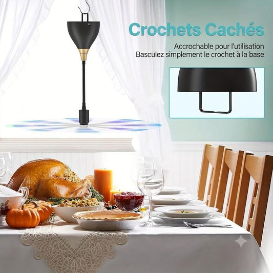 Ventilateur de table anti-mouches