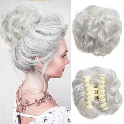 Chignon Flou avec Pince Crabe – Une Coiffure Parfaite en Quelques Secondes OFFRE : 1+1 GRATUIT !