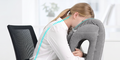 VaraLiving™ Coussin de Voyage Gonflable Ergonomique (Support 360°)