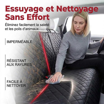 Siège de voiture pliable pour chien NovaPulse™ | Siège auto étanche et sécurisé pour chiens