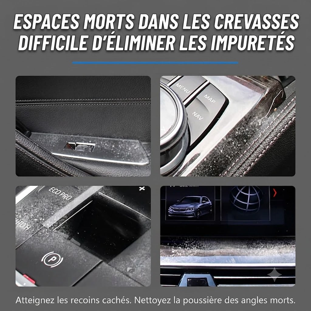 Brosse de Nettoyage Douce pour Voiture – 1 ACHETÉE = 1 OFFERTE (Pack de 2)