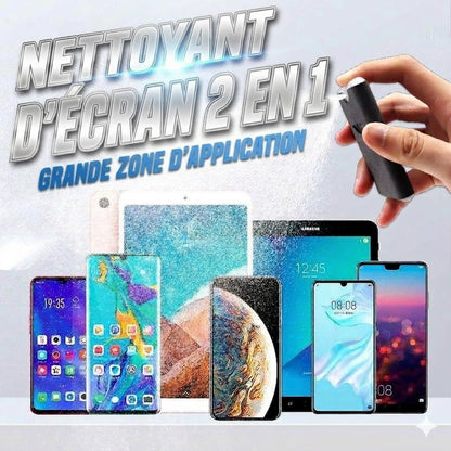 Nettoyeur d'Écran 2-en-1 – Portable & Lavable