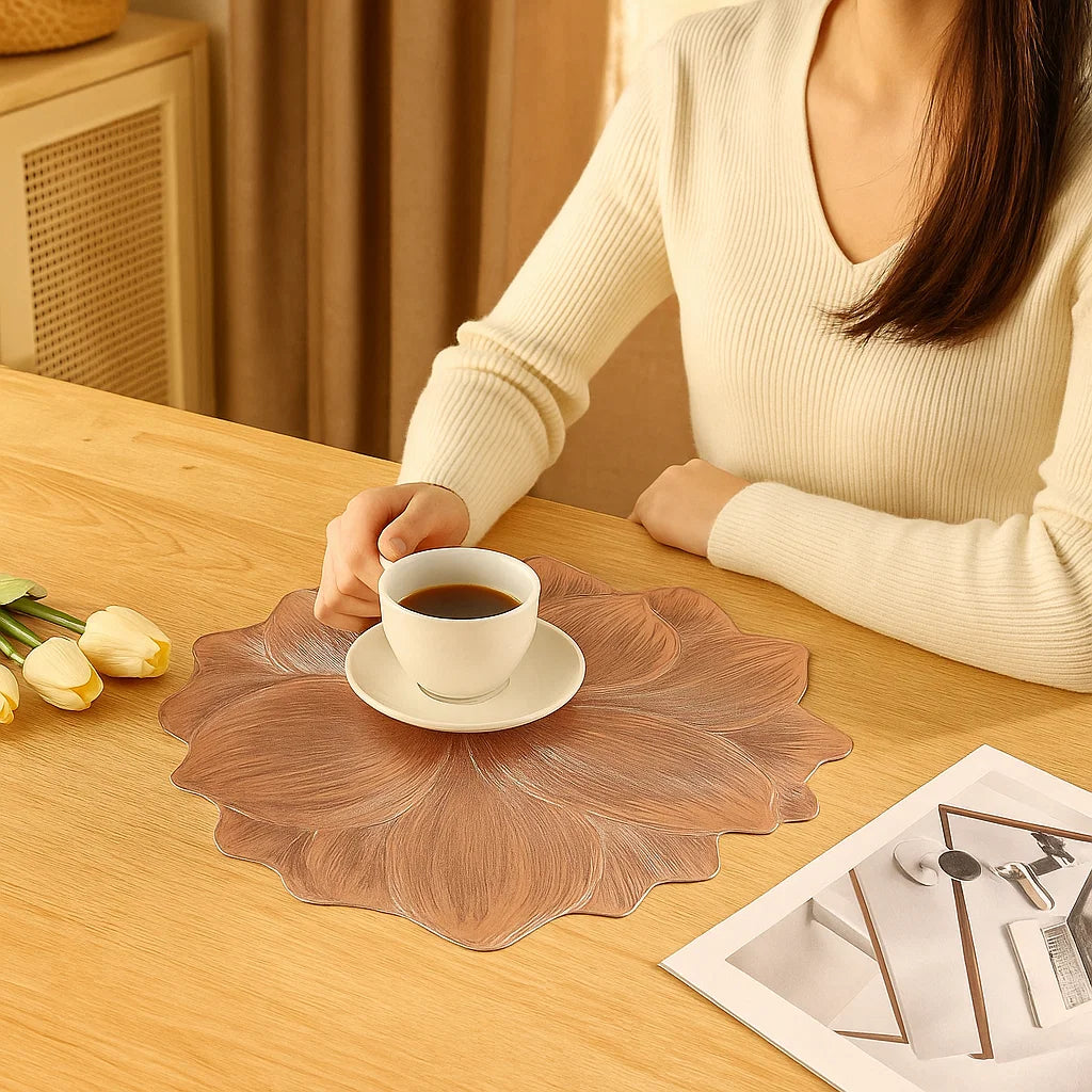 Sets de Table Floraux – Anti-taches & Imperméables-Lot de 2