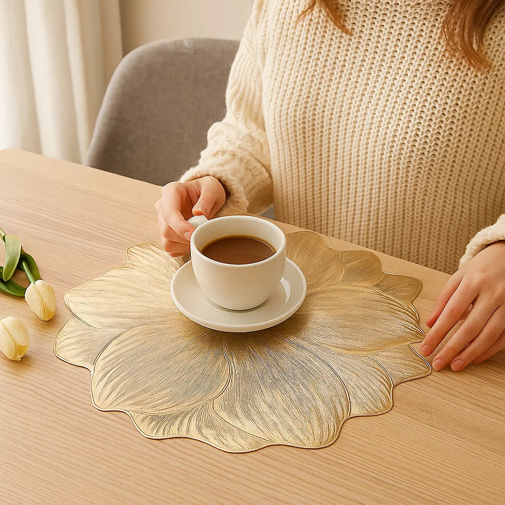 Sets de Table Floraux – Anti-taches & Imperméables-Lot de 2