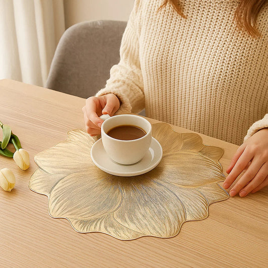 Sets de Table Floraux – Anti-taches & Imperméables-Lot de 2