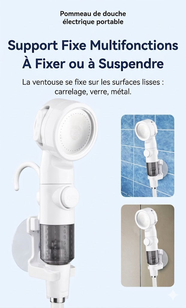 Douche de Camping Portable – Mobile & Rechargeable