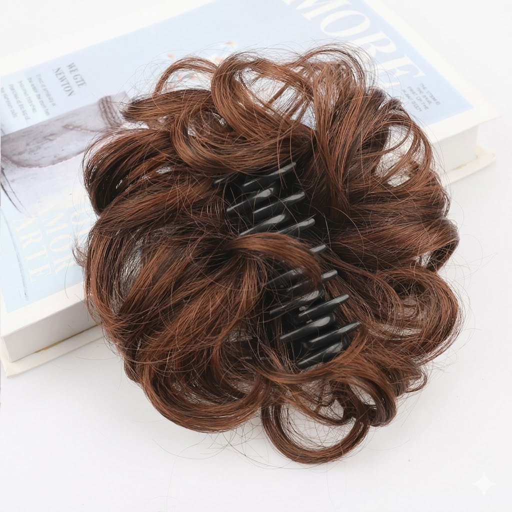 Chignon Flou avec Pince Crabe – Une Coiffure Parfaite en Quelques Secondes OFFRE : 1+1 GRATUIT !