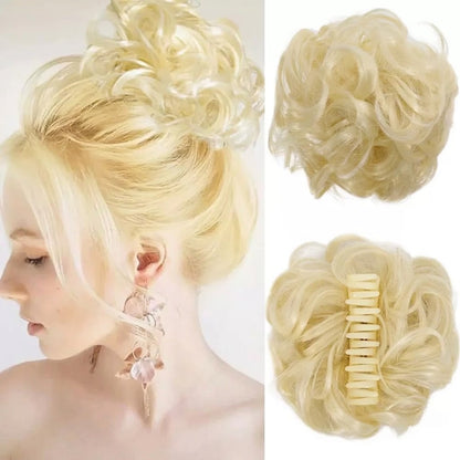 Chignon Flou avec Pince Crabe – Une Coiffure Parfaite en Quelques Secondes OFFRE : 1+1 GRATUIT !