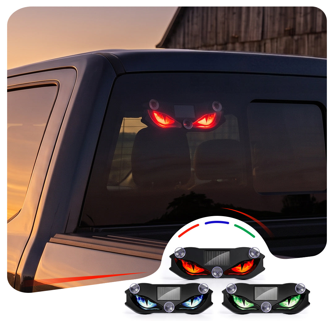 SilkEase™ Voyant d'Avertissement LED Solaire pour Voiture