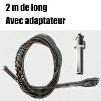 Long - 2 mètres (adaptateur inclus)