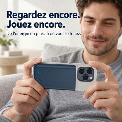 VaraTech™ Coque Batterie Protectrice iPhone (4 Voyants LED)