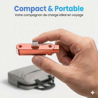 Chargeur Rapide avec Support Smartphone Rotatif 360°