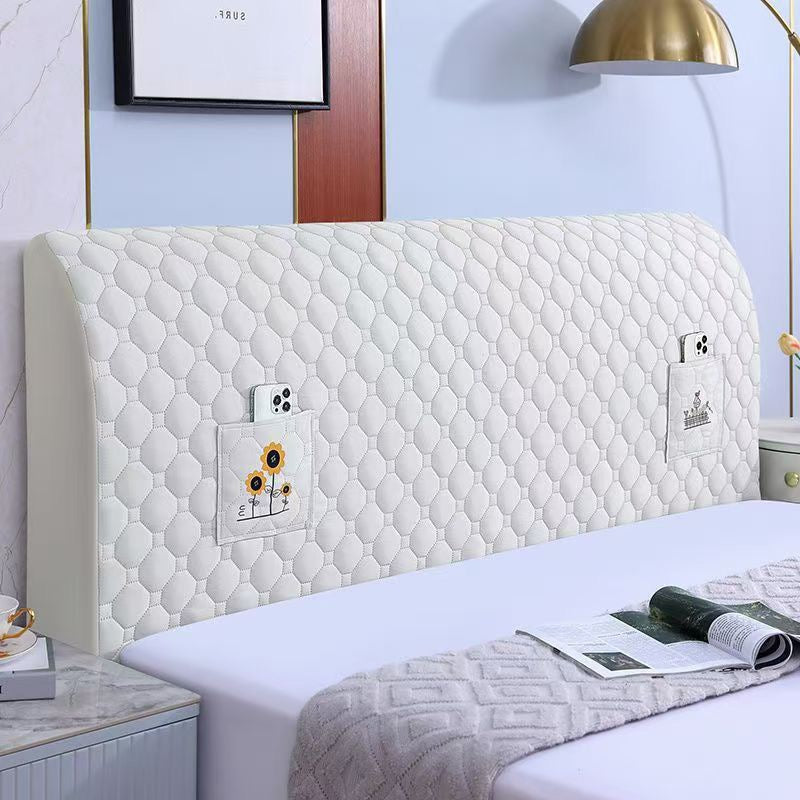 VaraLiving™ Housse Extensible de Tête de Lit en Velours