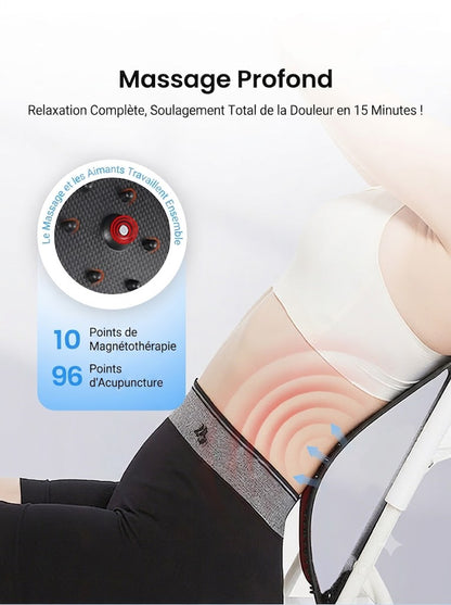Civière Dorsale et Lombaire avec Massage d’Acupression