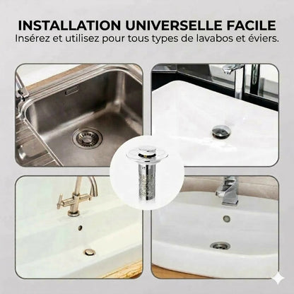 Filtre de Vidange en Inox – Anti-Obstruction