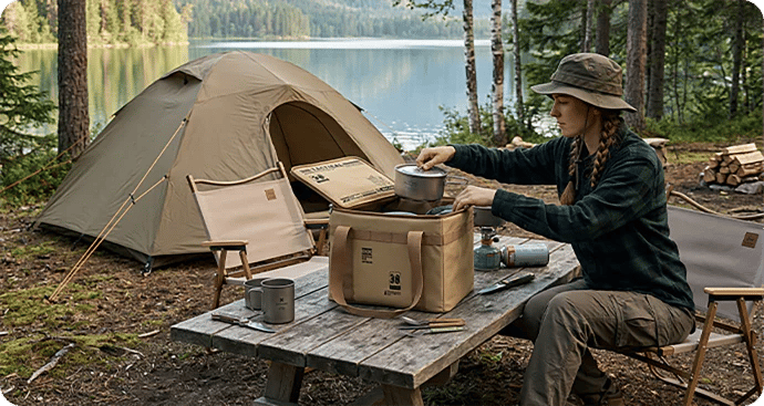 Grand Sac de Camping Pliable