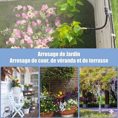 Système d'Arrosage Automatique 360° – Intelligent & Précis pour votre Jardin