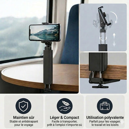 Support Téléphone de Voyage Pliable