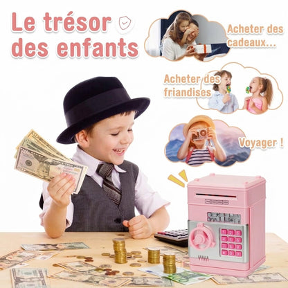 VaraLiving™ Tirelire Électronique ATM pour Enfants (avec Code)