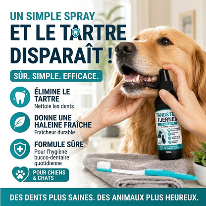 VaraLiving™ Spray Dentaire Vétérinaire (Chiens & Chats)