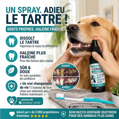 VaraLiving™ Spray Dentaire Vétérinaire (Chiens & Chats)