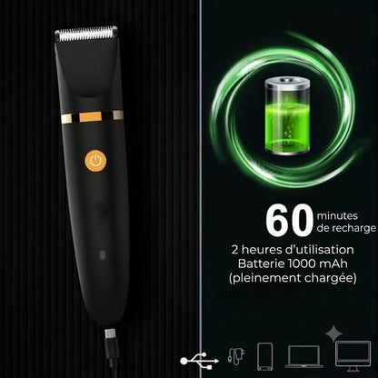 Tondeuse Corps Électrique 3-en-1 – Rasage Doux & Efficace