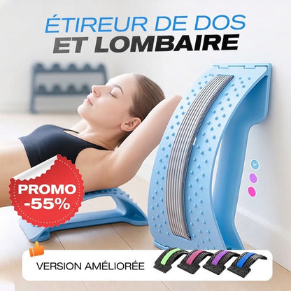Civière Dorsale et Lombaire avec Massage d’Acupression