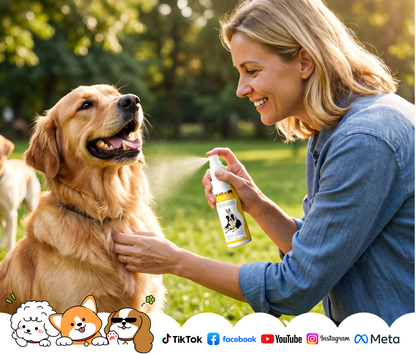 VaraLiving™ Spray Végétal Anti-Tiques et Puces (Chiens & Chats)