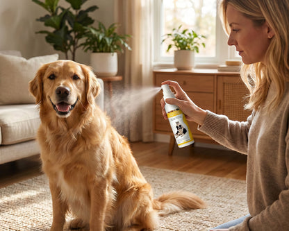 VaraLiving™ Spray Végétal Anti-Tiques et Puces (Chiens & Chats)