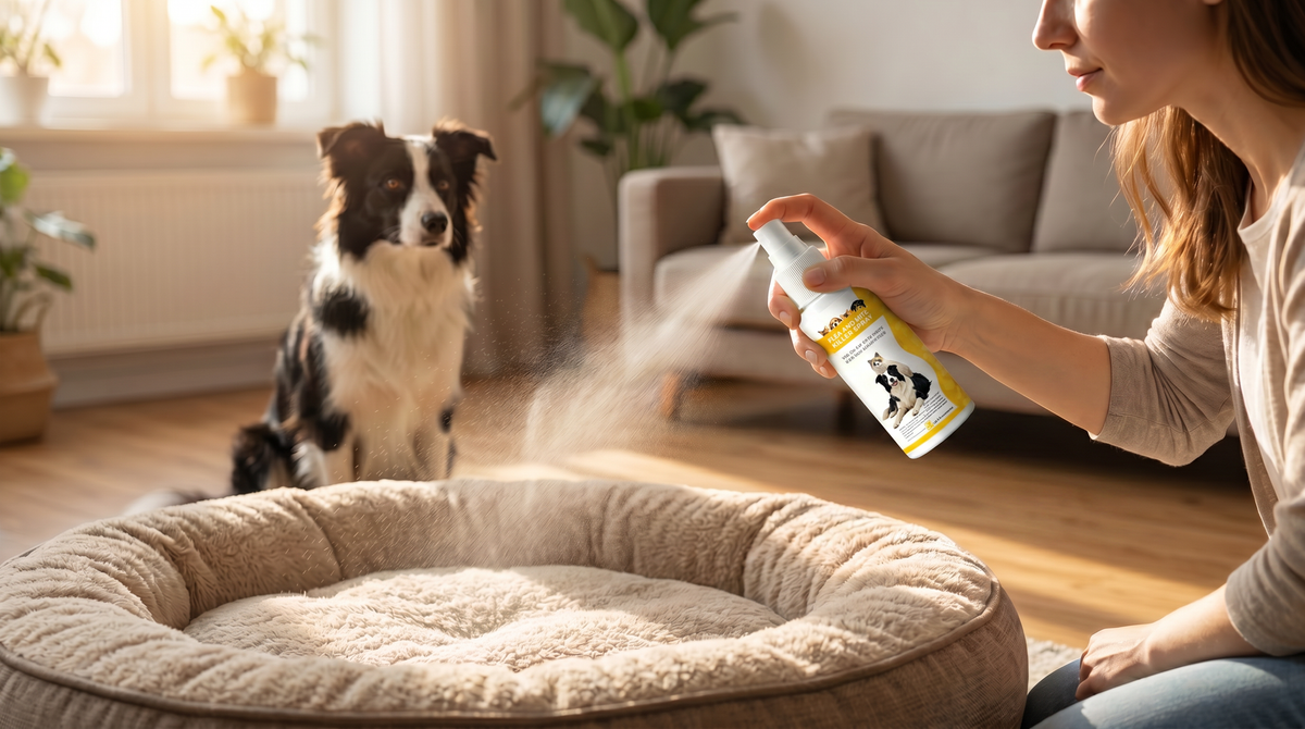 VaraLiving™ Spray Végétal Anti-Tiques et Puces (Chiens & Chats)
