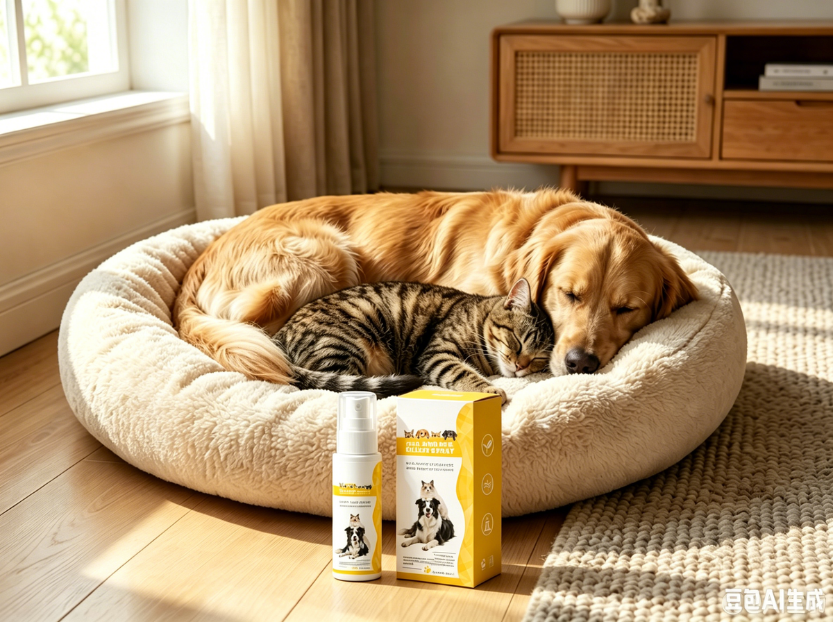 VaraLiving™ Spray Végétal Anti-Tiques et Puces (Chiens & Chats)