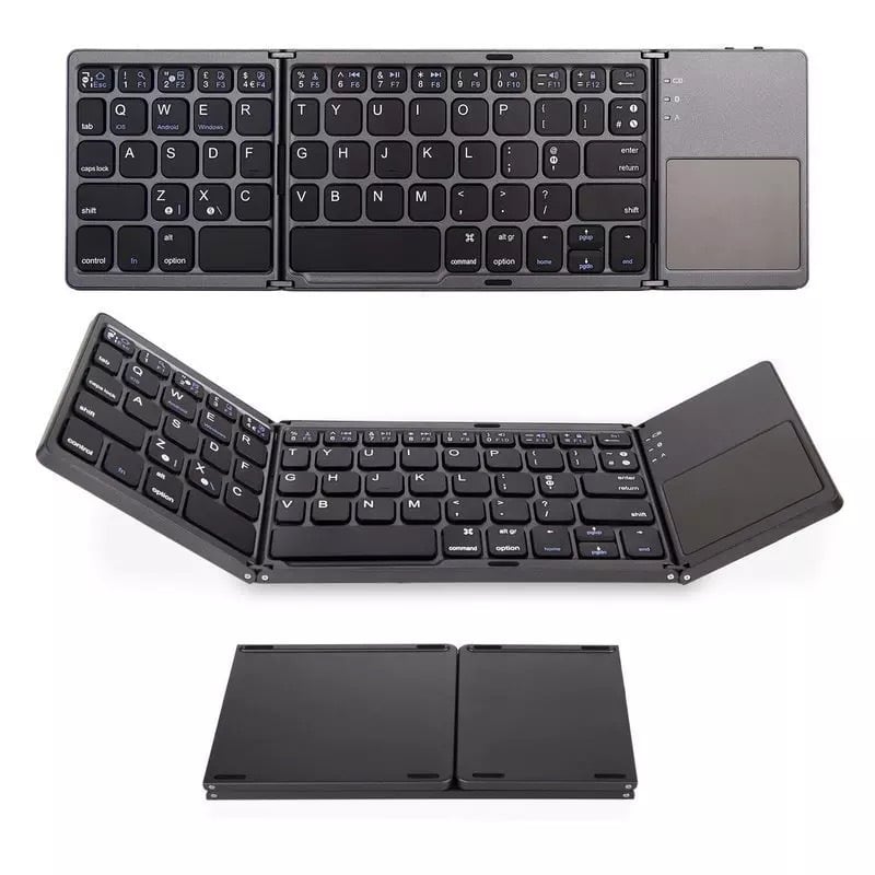 SilkEase™ Clavier Bluetooth Sans Fil Pliable | Mini Clavier Universel & Portable