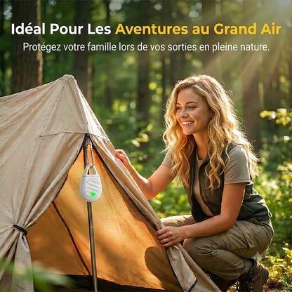 Mini Porte-Clés Répulsif Anti-Nuisibles à Ultrasons