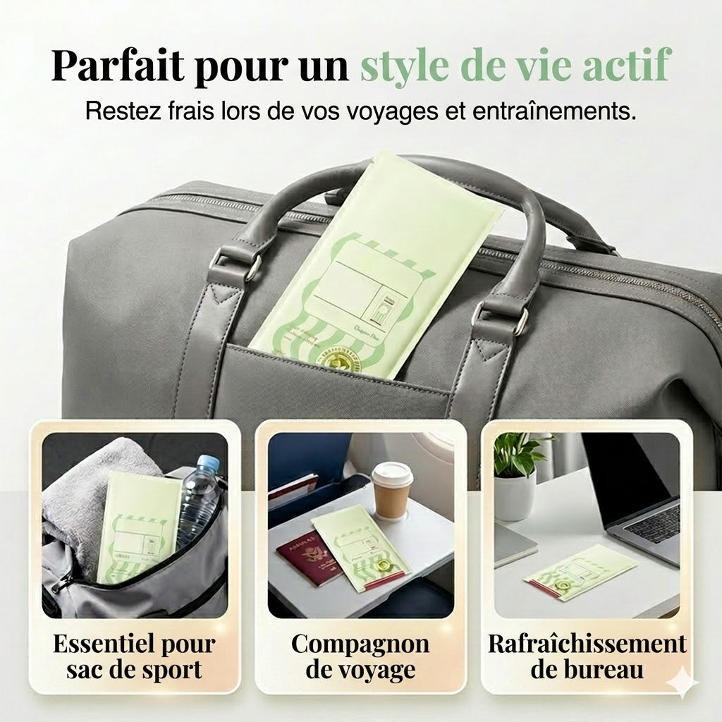 Gant de Shampoing Sans Rinçage – L'Essentiel de Voyage