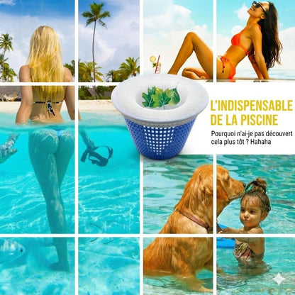 Chaussettes de Filtre Réutilisables pour Skimmer de Piscine