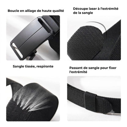 Ceinture Tactique Élastique – Boucle à Cliquet Ultra-Légère