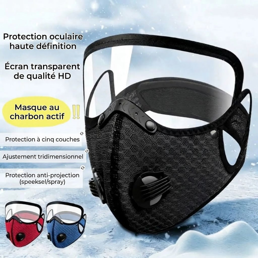 Masques de Protection avec Filtre à Charbon – 1 ACHETÉ = 1 OFFERT