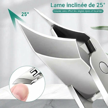 [ACHETEZ 1, OBTENEZ-EN 1 GRATUIT] Coupe-ongles Incliné à Bec d'Aigle SilkEase™ | Pince Professionnelle pour Ongles Incarnés
