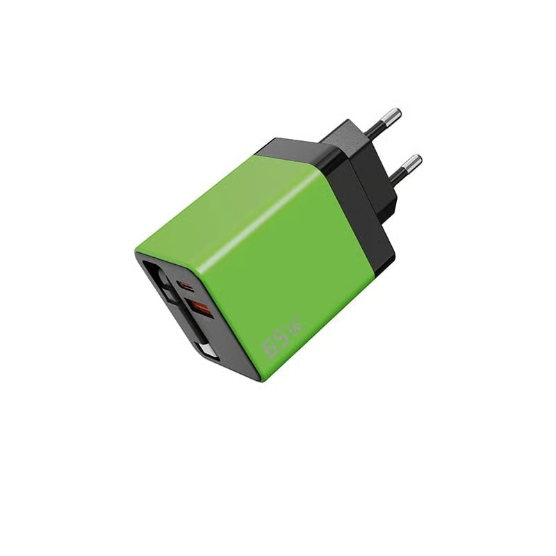 VaraLiving™ Chargeur GaN 65W 3-en-1 Rétractable