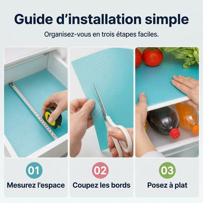 Tapis imperméable pour réfrigérateur OmniLiving™&nbsp;
