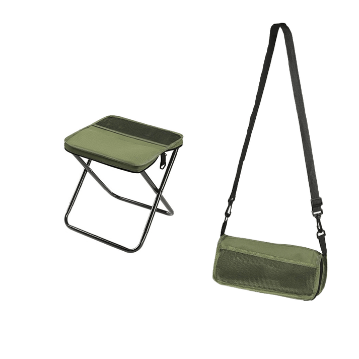 Mini Tabouret Pliant & Sac de Transport