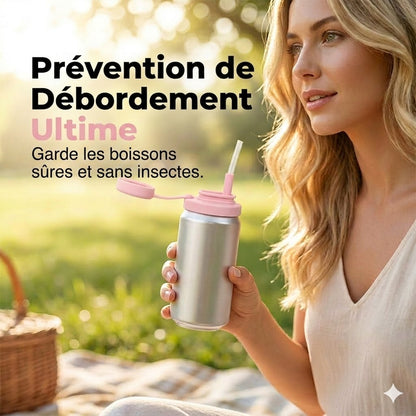 Couvercles de Canette en Silicone [1 ACHETÉ = 1 OFFERT]