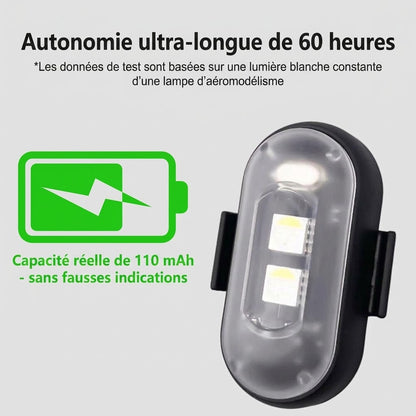 Bande lumineuse LED sans fil avec télécommande OmniLiving™ (8 couleurs)