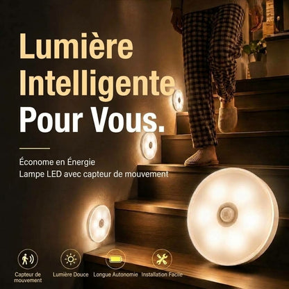 OmniLiving™ Veilleuse LED à Détecteur de Mouvement Éco-Énergétique
